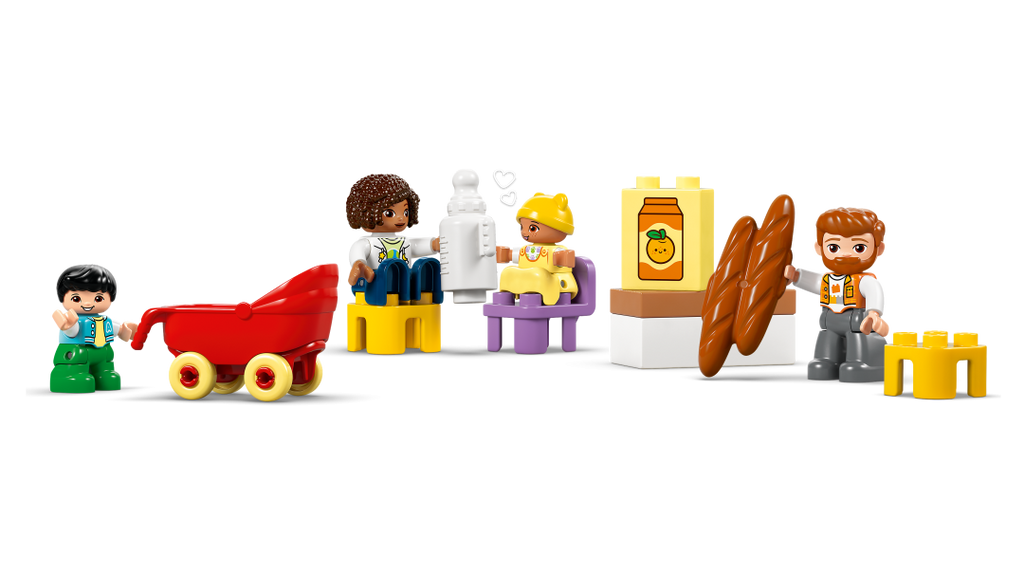 LEGO DUPLO 3in1 Modern Family House with Figures Set 10470