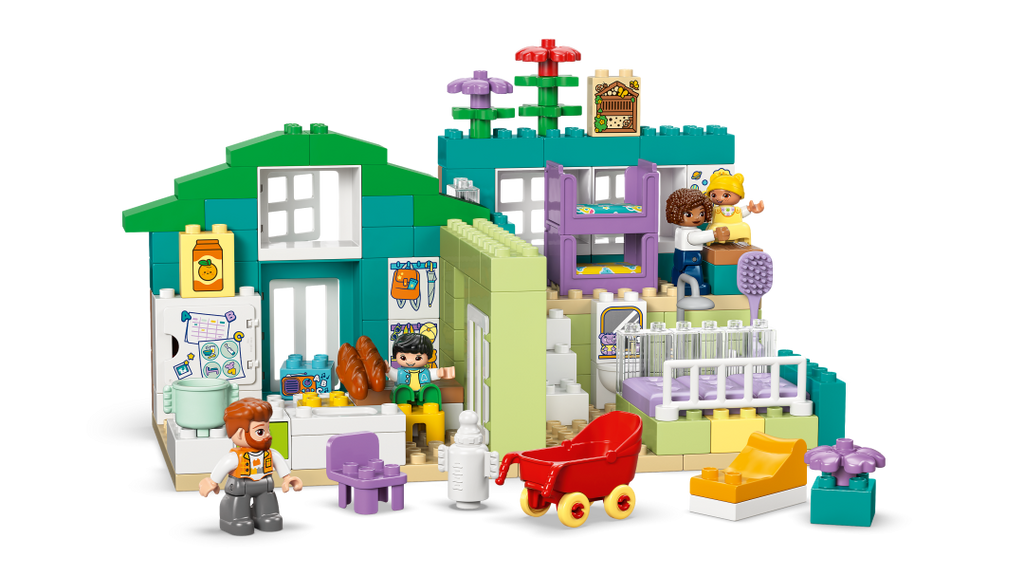 LEGO DUPLO 3in1 Modern Family House with Figures Set 10470