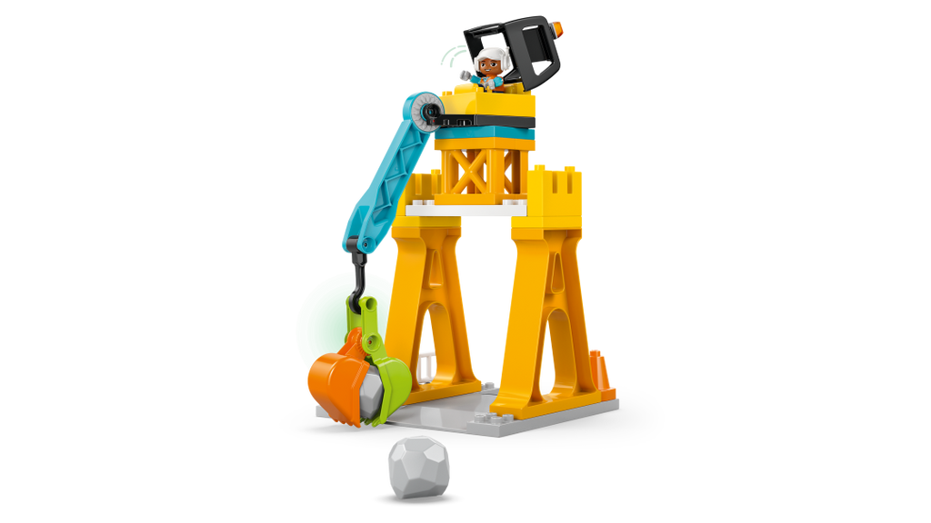 LEGO DUPLO 3in1 Construction Site and Vehicles Set 10476