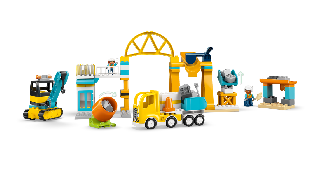LEGO DUPLO 3in1 Construction Site and Vehicles Set 10476