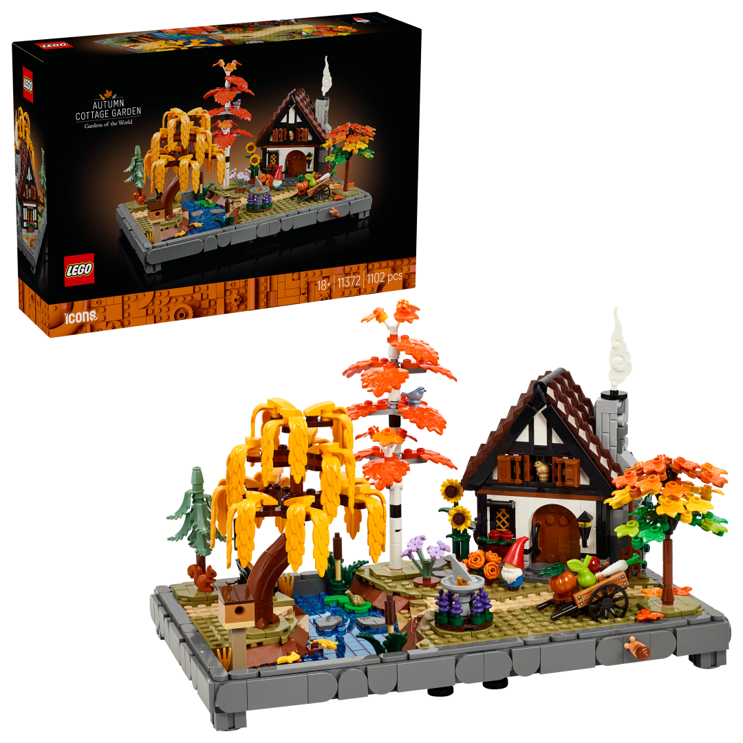 LEGO ICONS Autumn Cottage Garden Set 11372