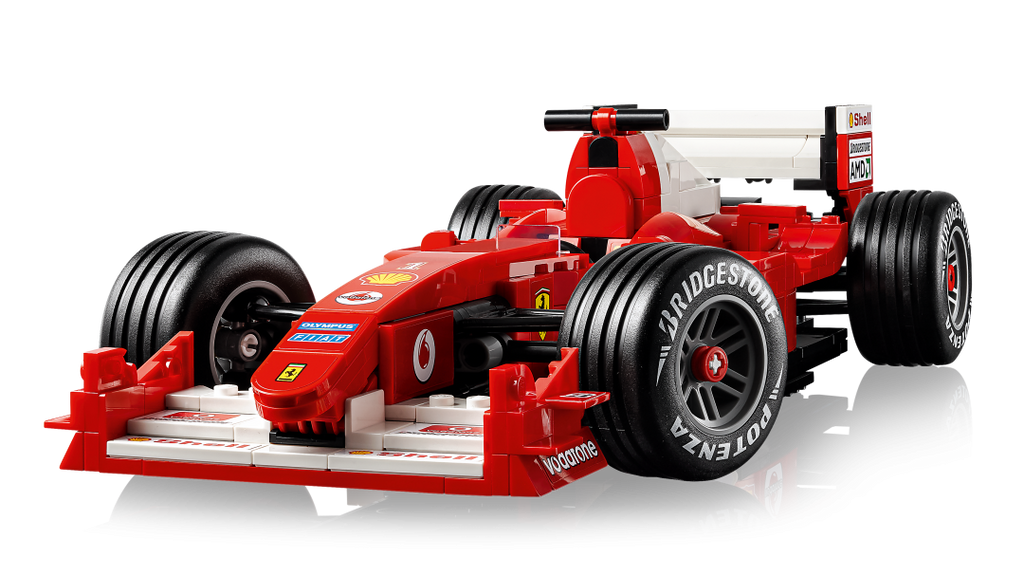LEGO ICONS Ferrari F2004 & Michael Schumacher Set 11375