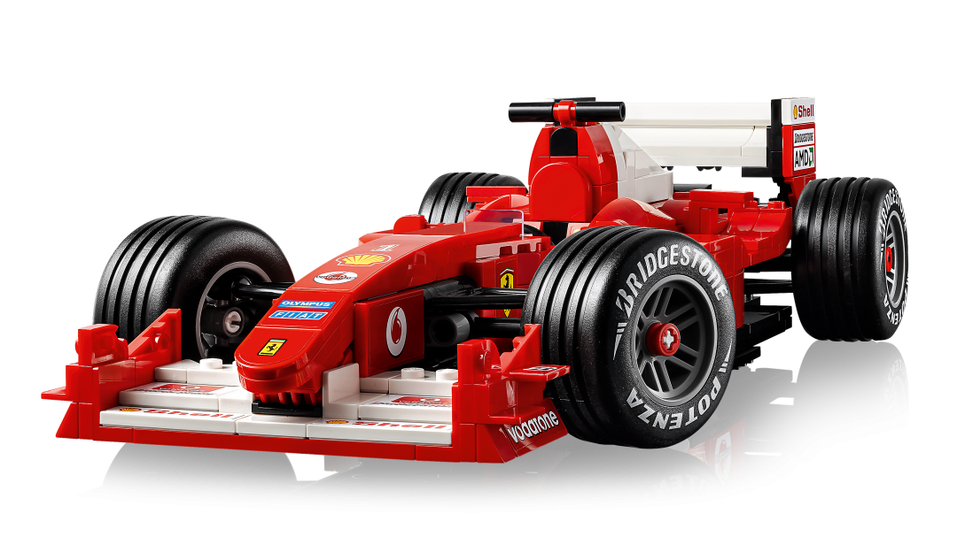 LEGO ICONS Ferrari F2004 & Michael Schumacher Set 11375