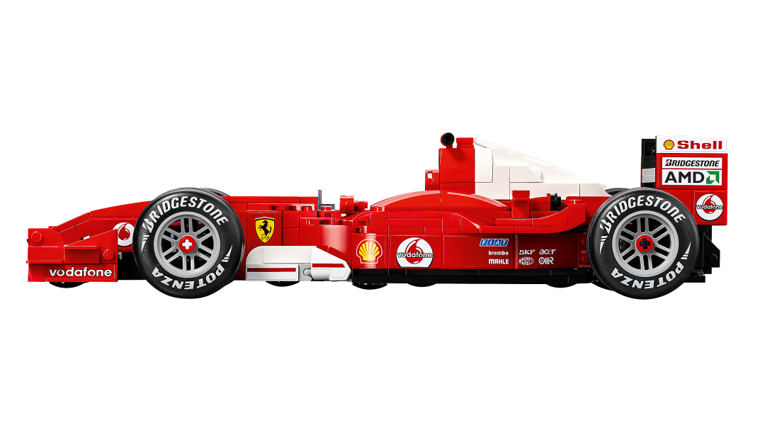 LEGO ICONS Ferrari F2004 & Michael Schumacher Set 11375