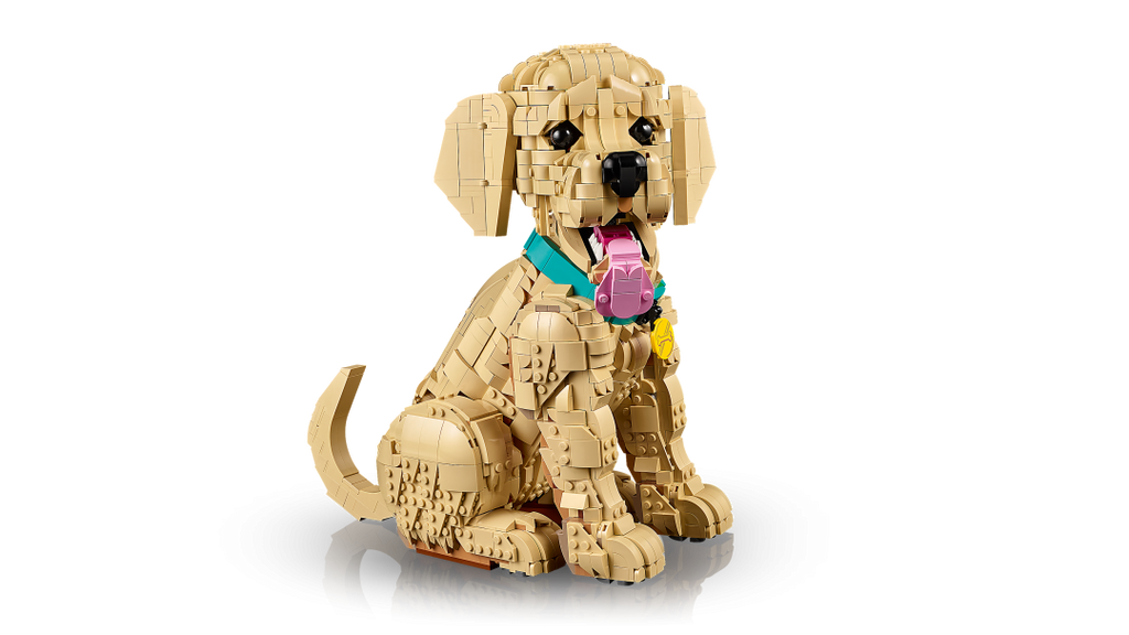 LEGO ICONS Golden Retriever Puppy Set 11384