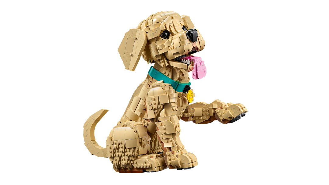 LEGO ICONS Golden Retriever Puppy Set 11384