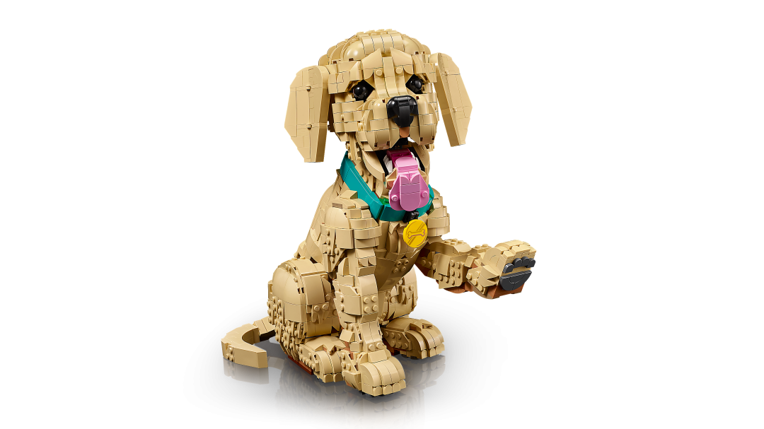 LEGO ICONS Golden Retriever Puppy Set 11384