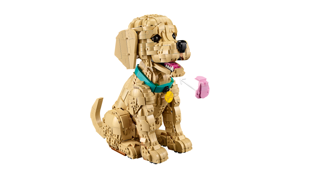 LEGO ICONS Golden Retriever Puppy Set 11384