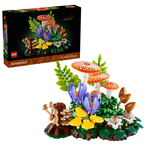 LEGO Botanicals Woodland Mushrooms Set 11505