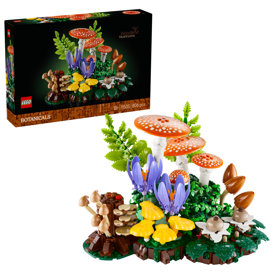LEGO Botanicals Woodland Mushrooms Set 11505