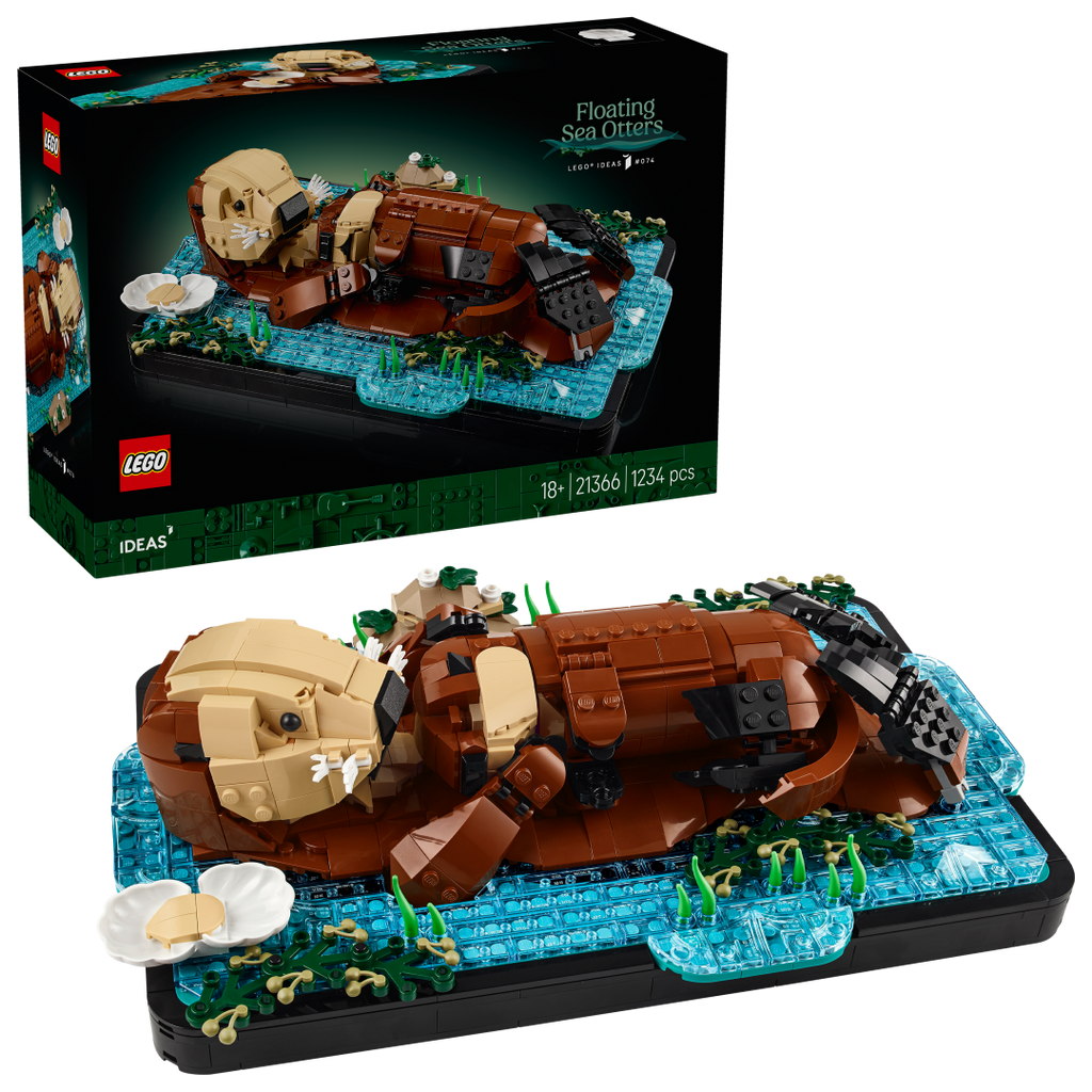LEGO Ideas Floating Sea Otters Set 21366