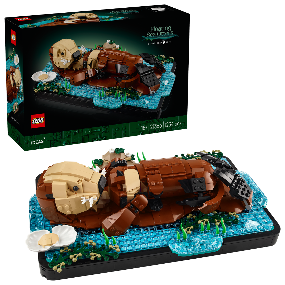 LEGO Ideas Floating Sea Otters Set 21366