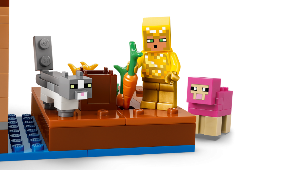 LEGO Minecraft Evoker Village Attack Set 21596