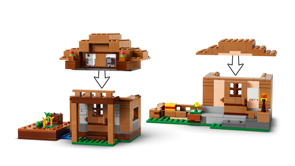 LEGO Minecraft Evoker Village Attack Set 21596
