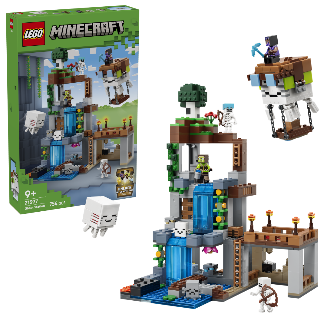 LEGO Minecraft Ghast Station Set 21597