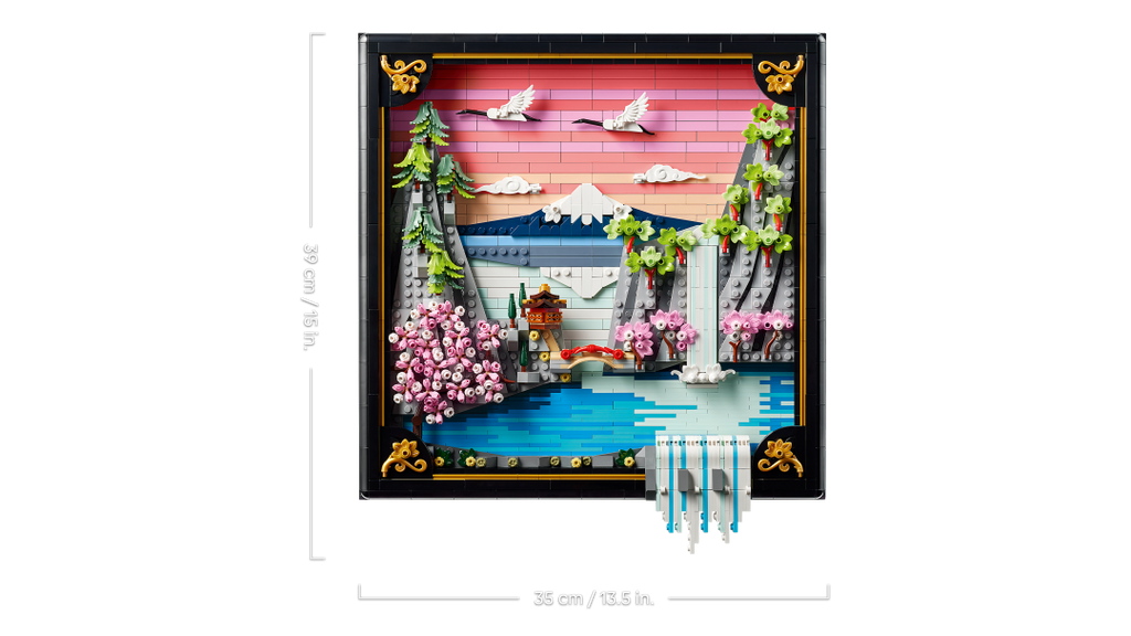 LEGO ART Japanese Cherry Blossom Landscape Set 31218
