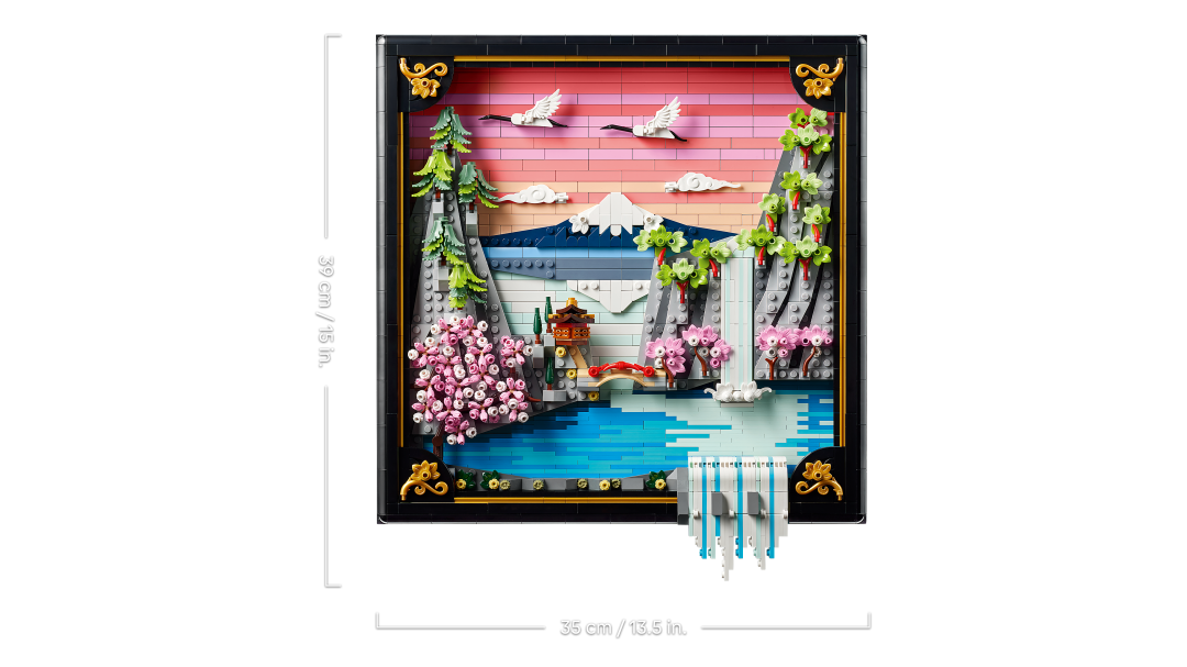 LEGO ART Japanese Cherry Blossom Landscape Set 31218