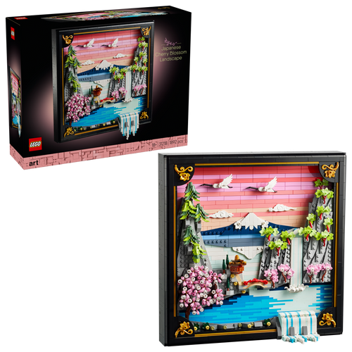 LEGO ART Japanese Cherry Blossom Landscape Set 31218