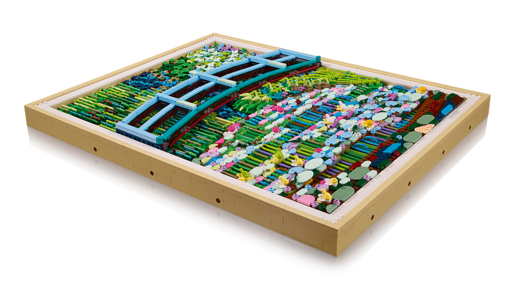 LEGO ART Claude Monet – Bridge over a Pond of Water Lilies Set 31220