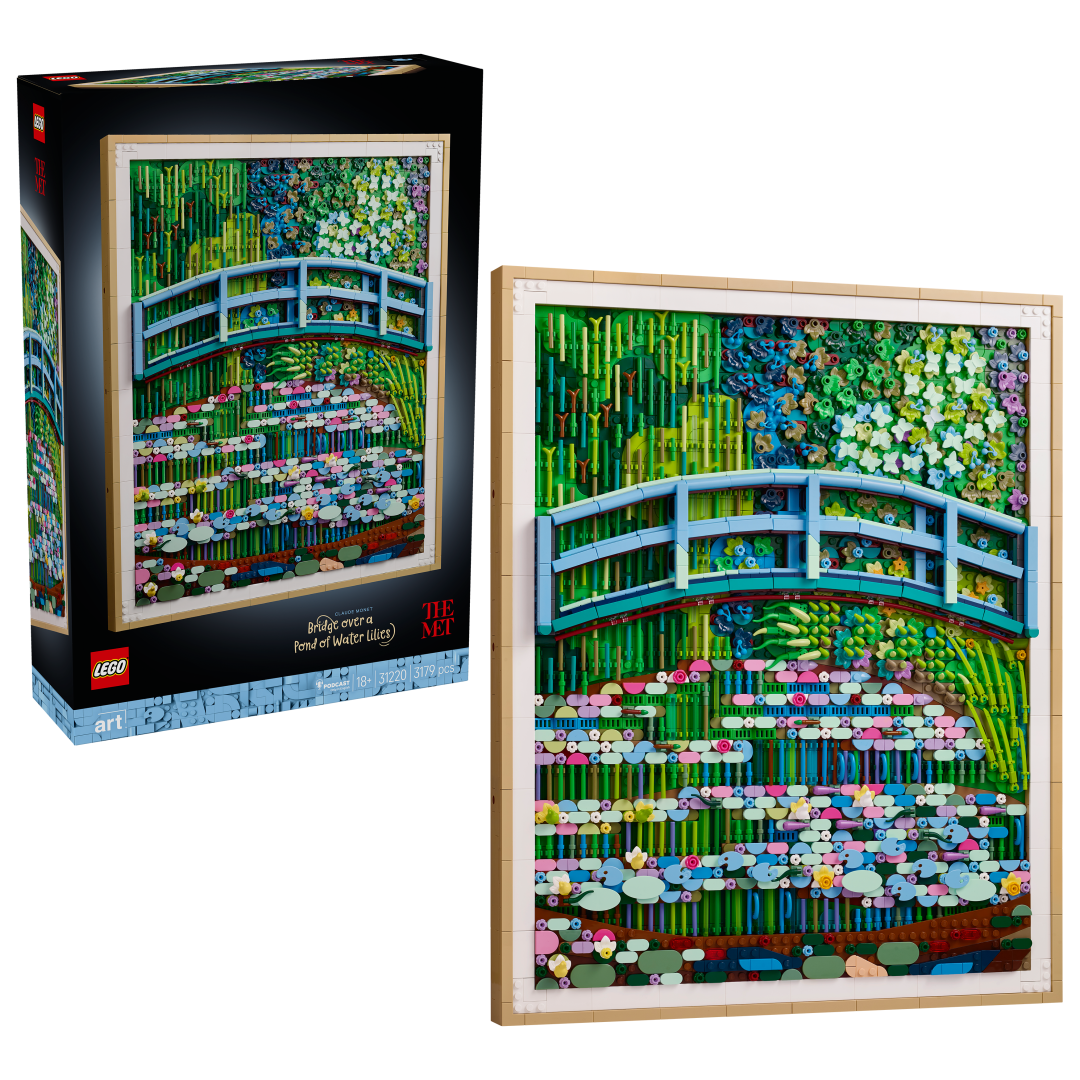 LEGO ART Claude Monet – Bridge over a Pond of Water Lilies Set 31220