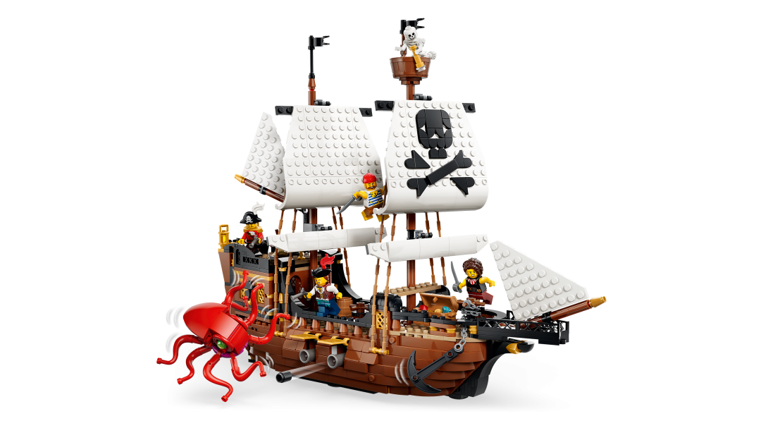 LEGO Creator 3-in-1 Iconic Pirate Ship Set 31387