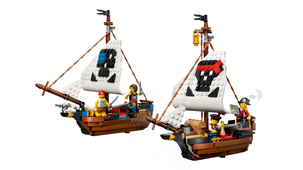 LEGO Creator 3-in-1 Iconic Pirate Ship Set 31387