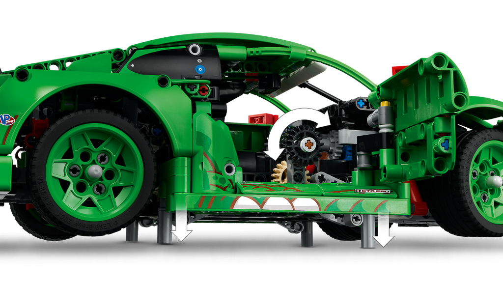 LEGO Technic Porsche 911 GT3 R REXY AO Racing Car Set 42224