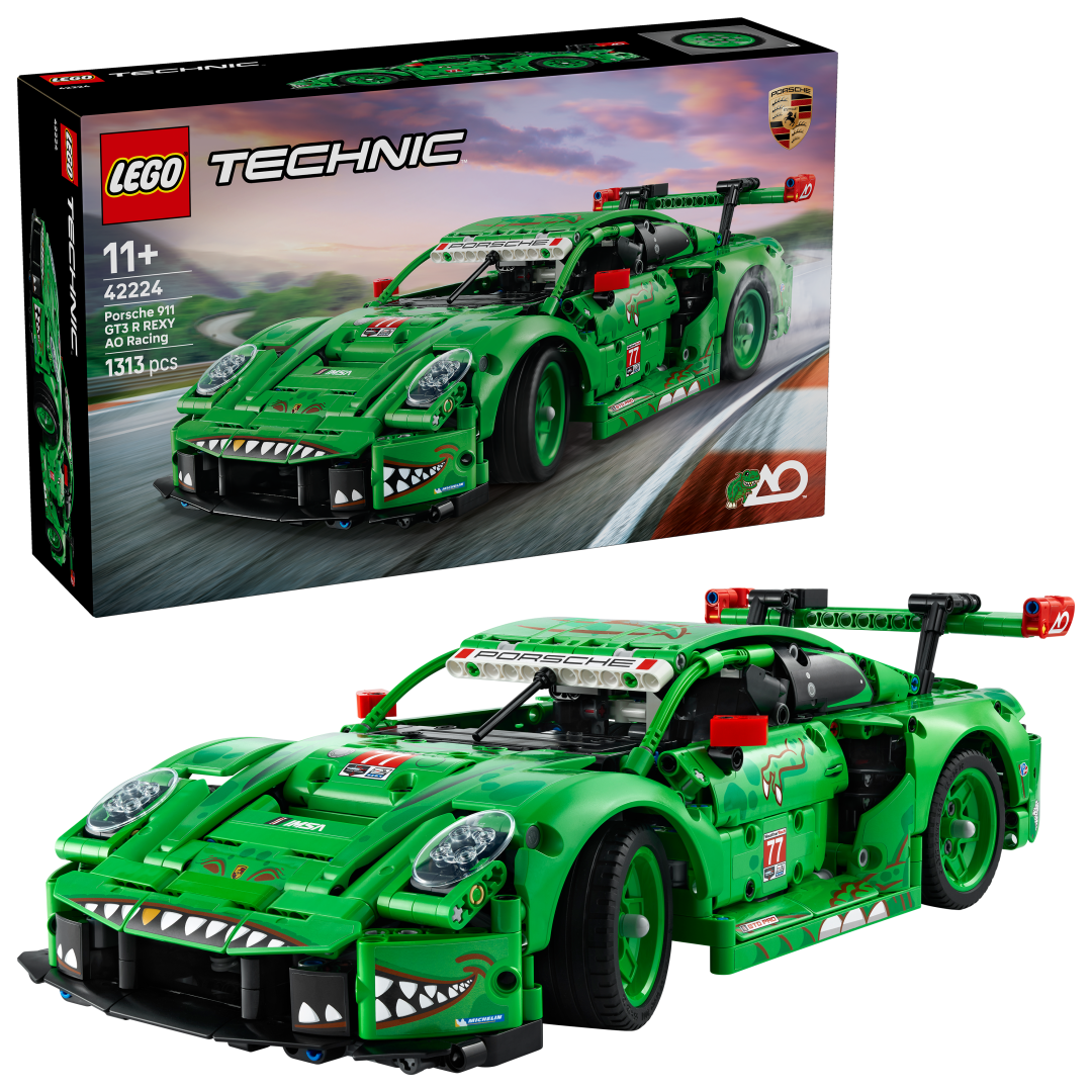 LEGO Technic Porsche 911 GT3 R REXY AO Racing Car Set 42224