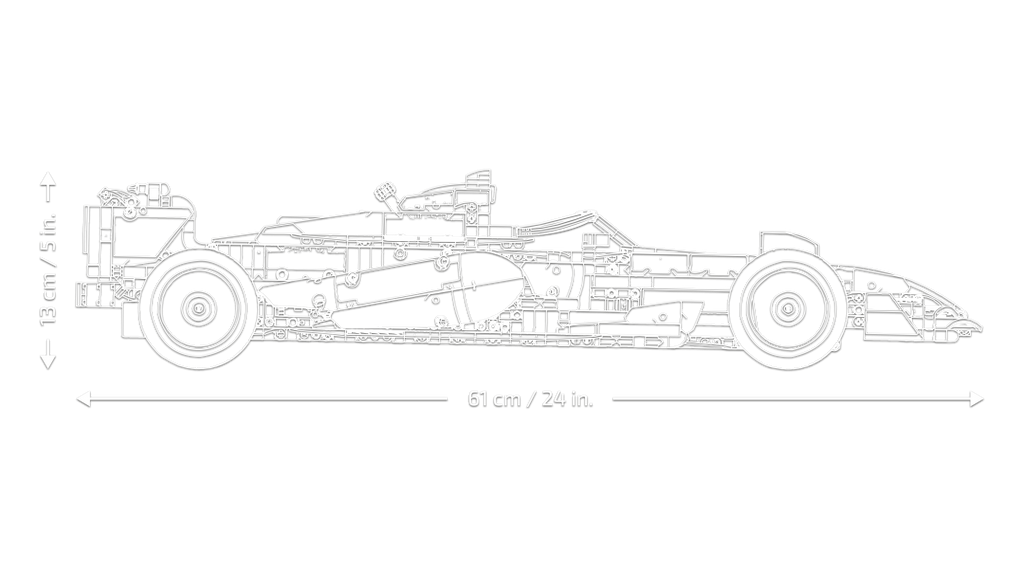LEGO Technic McLaren MCL39 F1 Car Set 42228