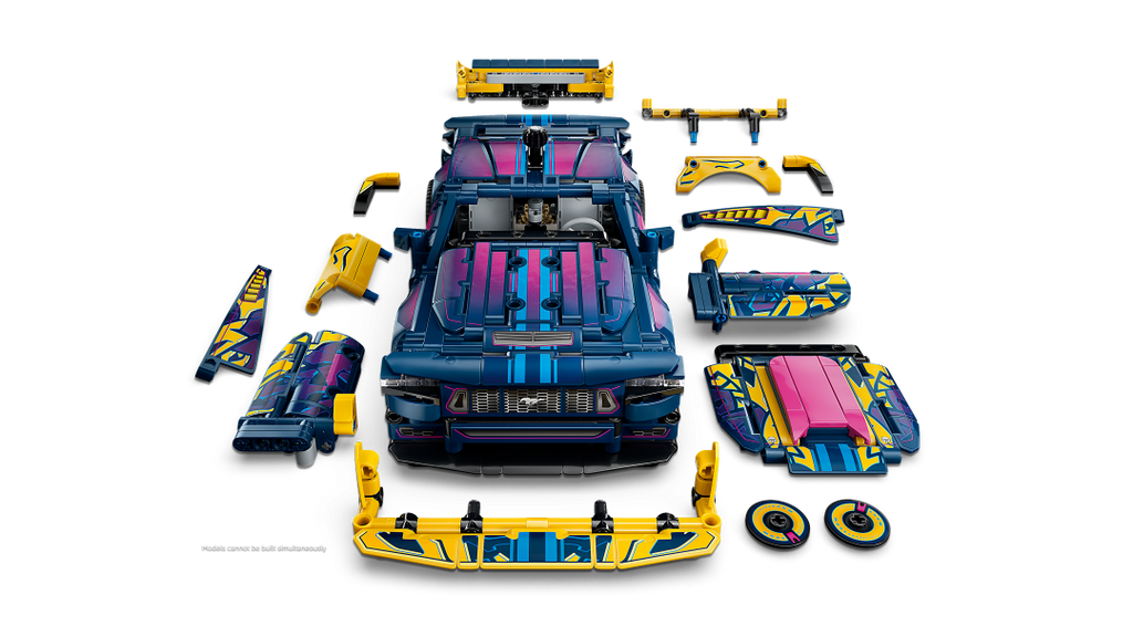 LEGO Technic Custom Garage Ford Mustang GT Car Set 42236