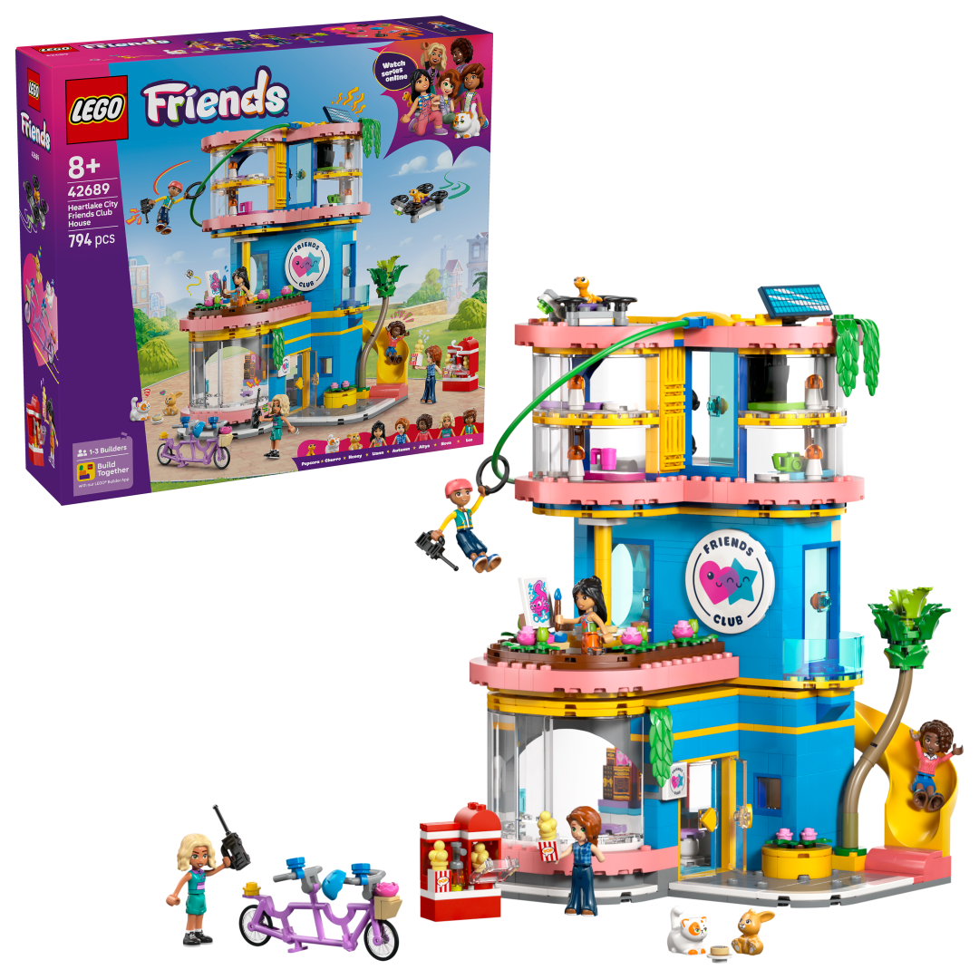 LEGO Friends Heartlake City Friends Club House Set 42689