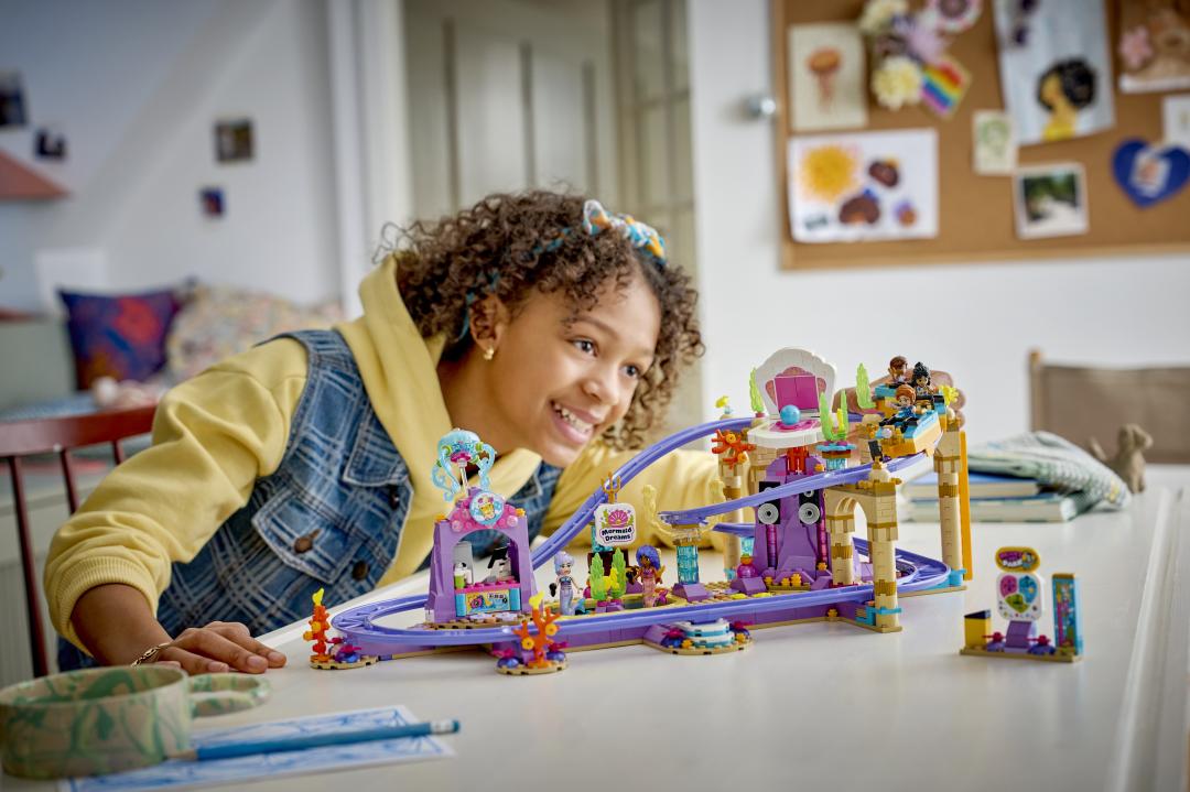 LEGO Friends Mermaid Roller Coaster Ride Set 42703
