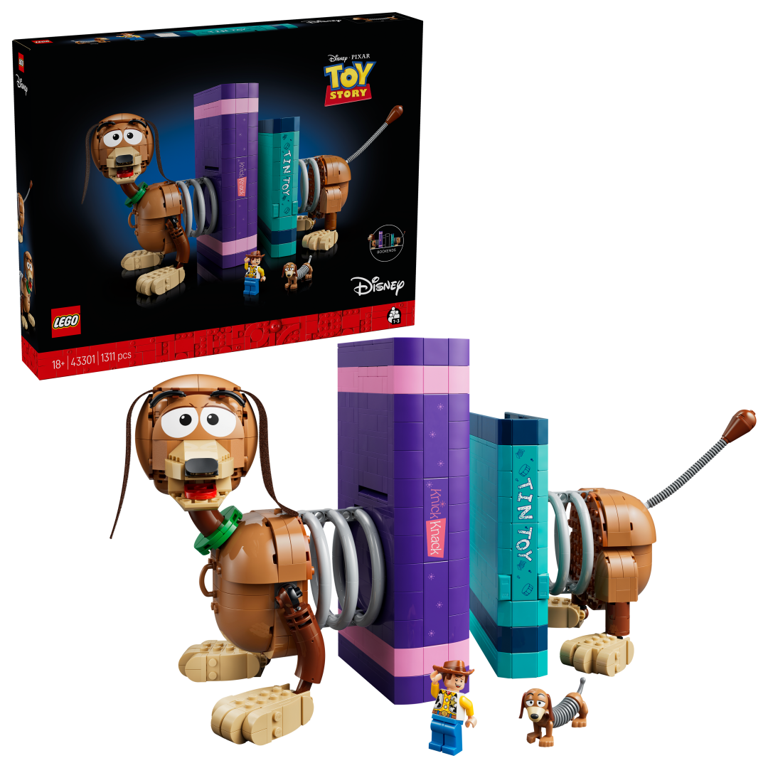 LEGO Disney Toy Story Slinky Dog Bookends Set 43301