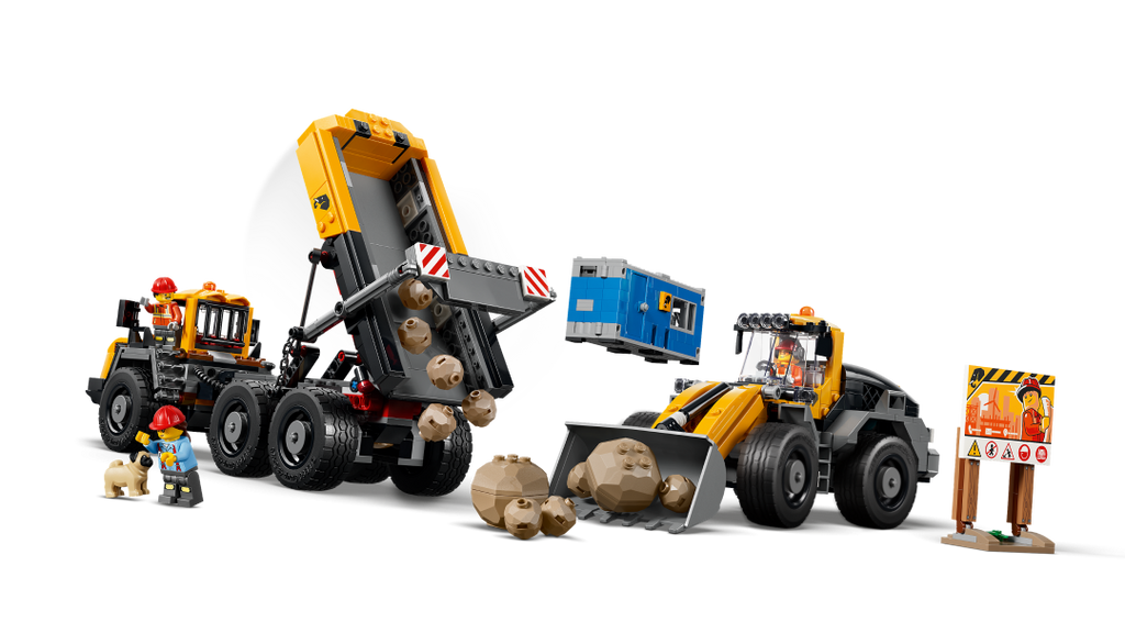 LEGO City Dump Truck & Front End Loader Set 60494