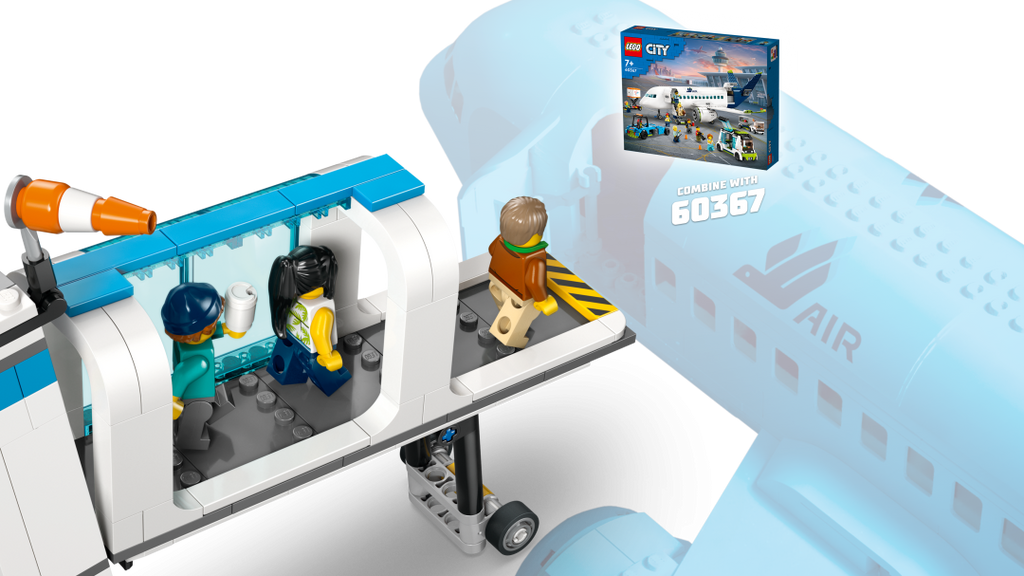 LEGO City Airport with Airplane Set 60502