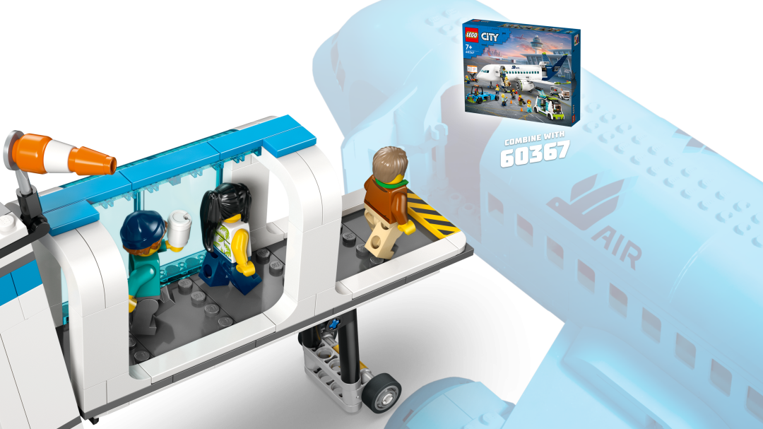 LEGO City Airport with Airplane Set 60502