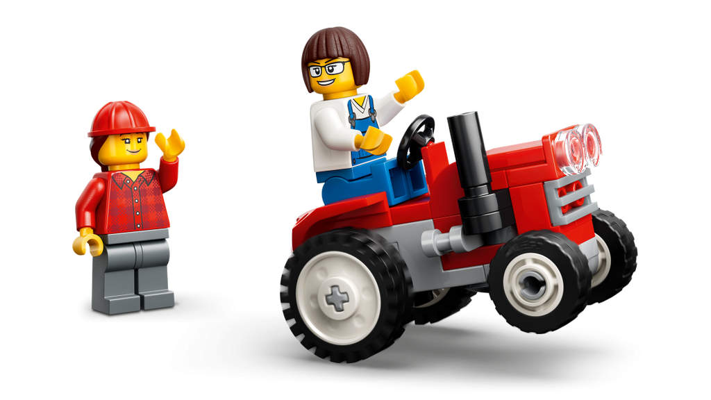 LEGO City Harbor Freight Train with Crane & Truck Set 60509