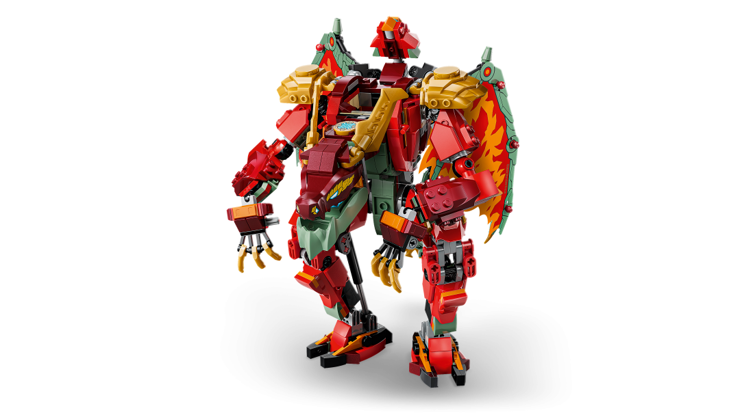 LEGO NINJAGO Wyldfyre's Transforming Dragon Mech Set 71868