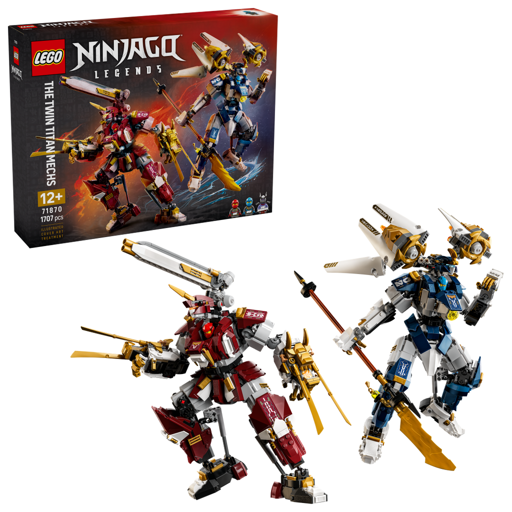 LEGO NINJAGO The Twin Titan Mechs Set 71870