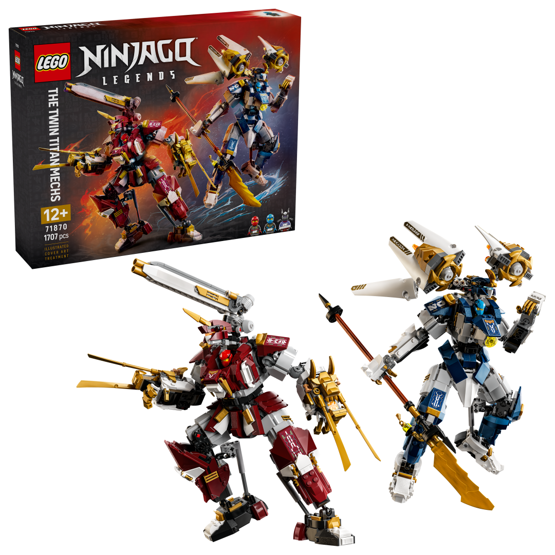 LEGO NINJAGO The Twin Titan Mechs Set 71870