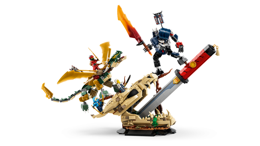 LEGO NINJAGO Battle at the Dragon's Blade Set 71871