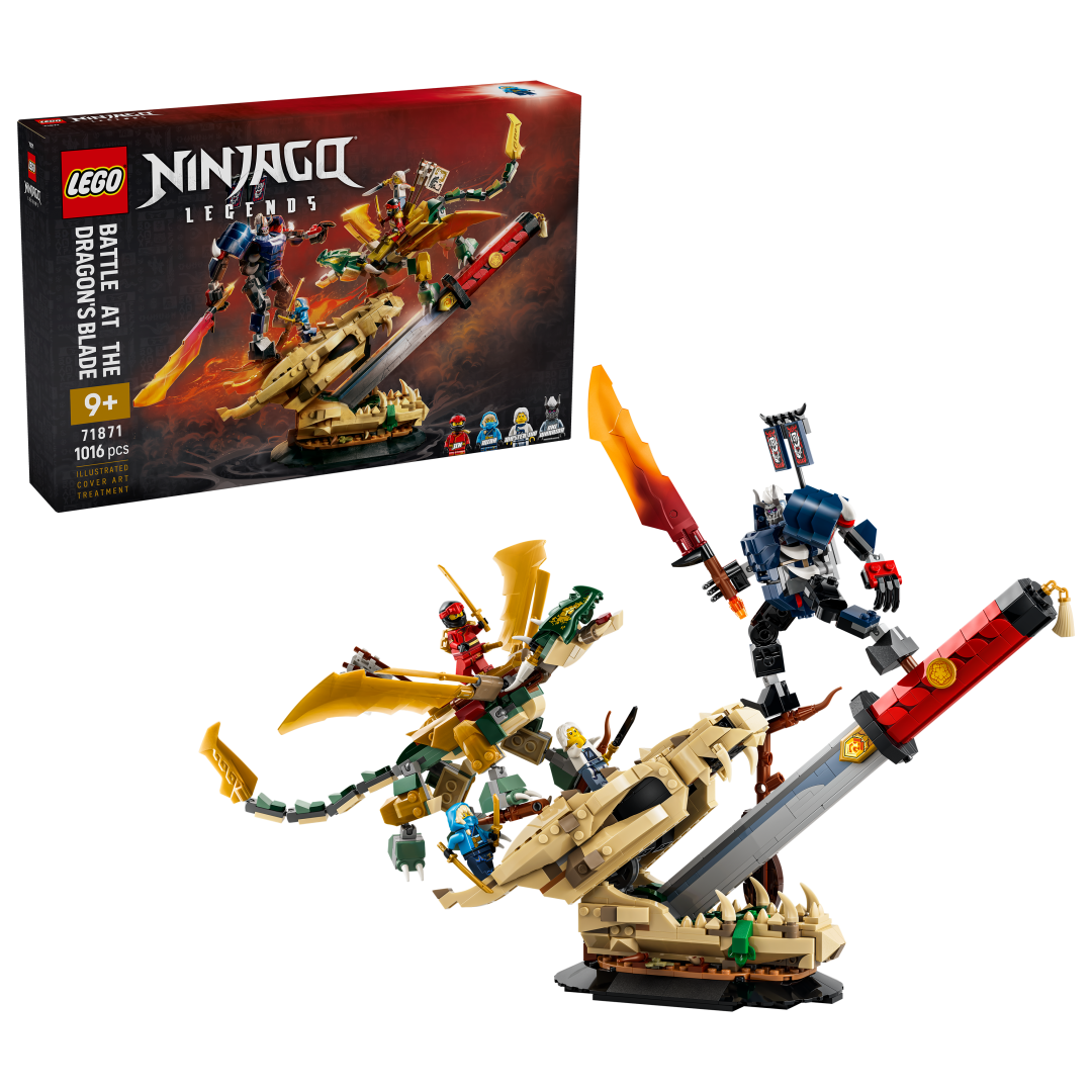 LEGO NINJAGO Battle at the Dragon's Blade Set 71871