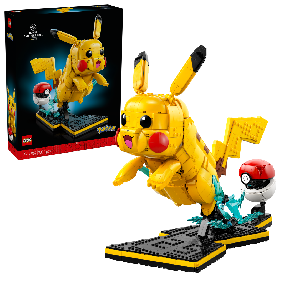 LEGO Pokémon Pikachu and Poké Ball Set 72152