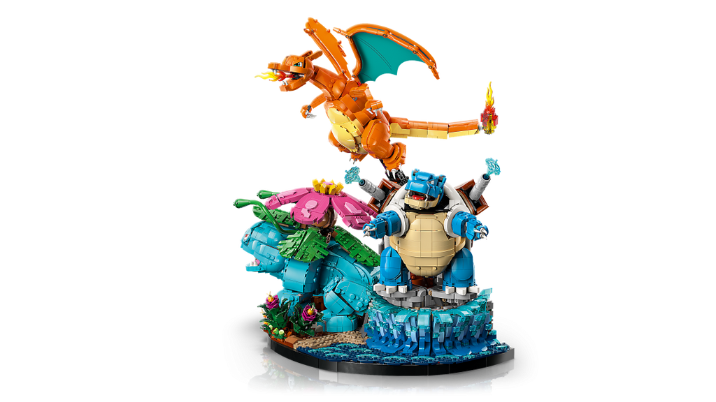 LEGO Pokémon Venusaur, Charizard and Blastoise Set 72153