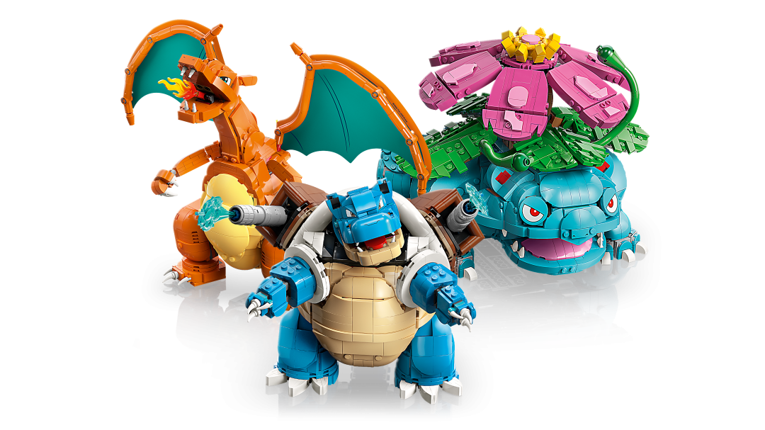 LEGO Pokémon Venusaur, Charizard and Blastoise Set 72153