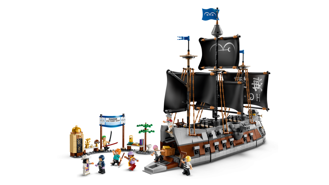 LEGO One Piece Garp's Marine Battleship Set 75646