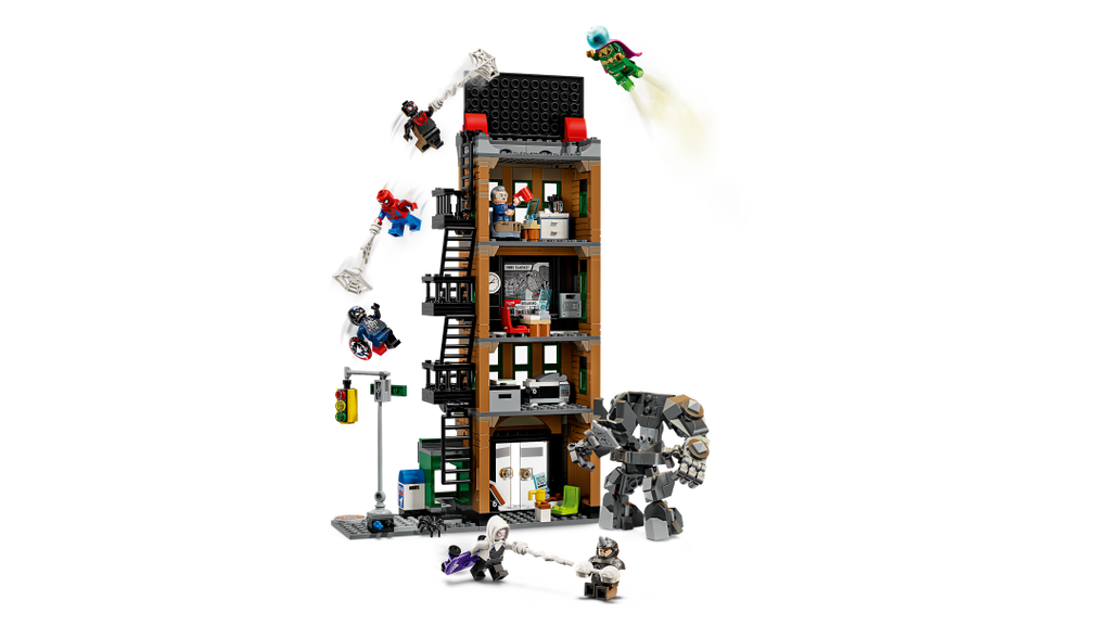 LEGO Marvel Spider-Man vs. Mysterio: The Daily Bugle Set 76342