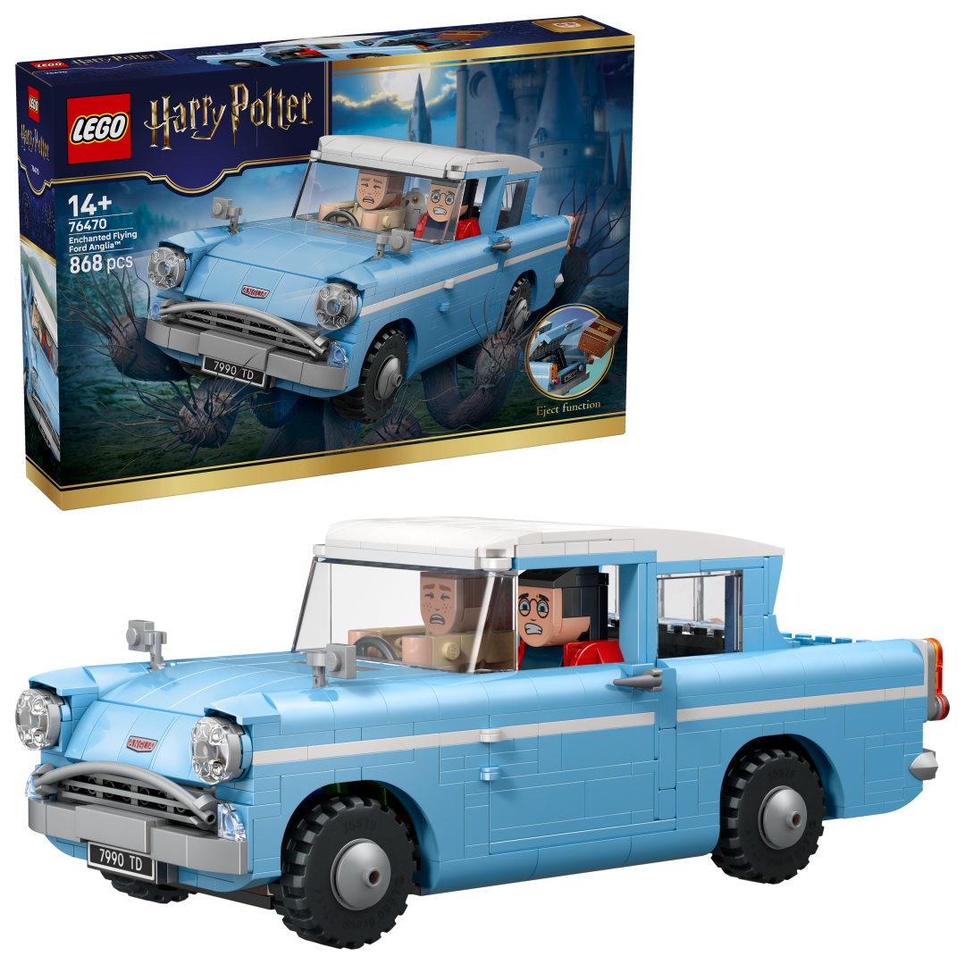 LEGO Harry Potter Enchanted Flying Ford Anglia Set 76470