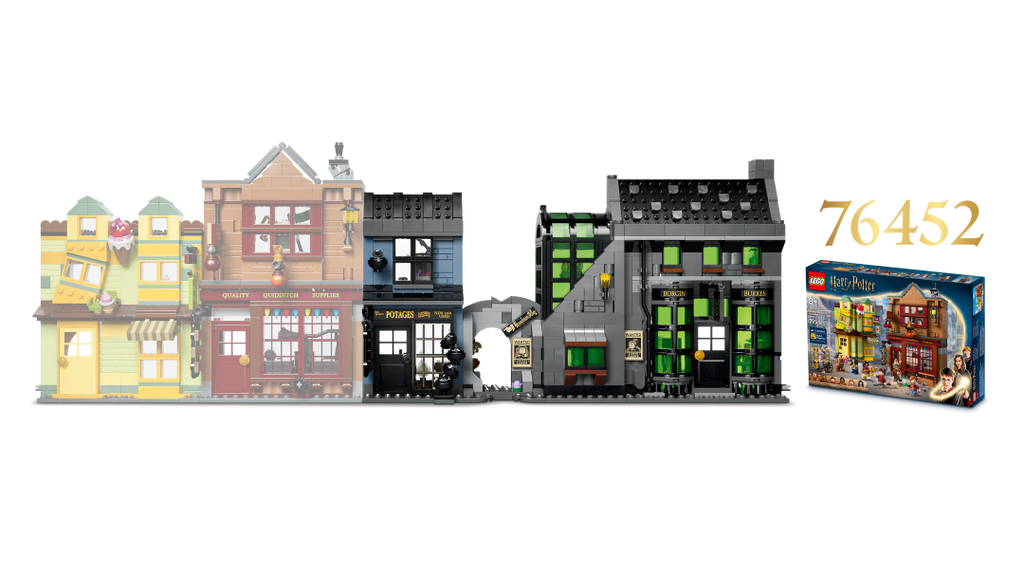 LEGO Harry Potter Knockturn Alley Wizarding Shops Set 76471