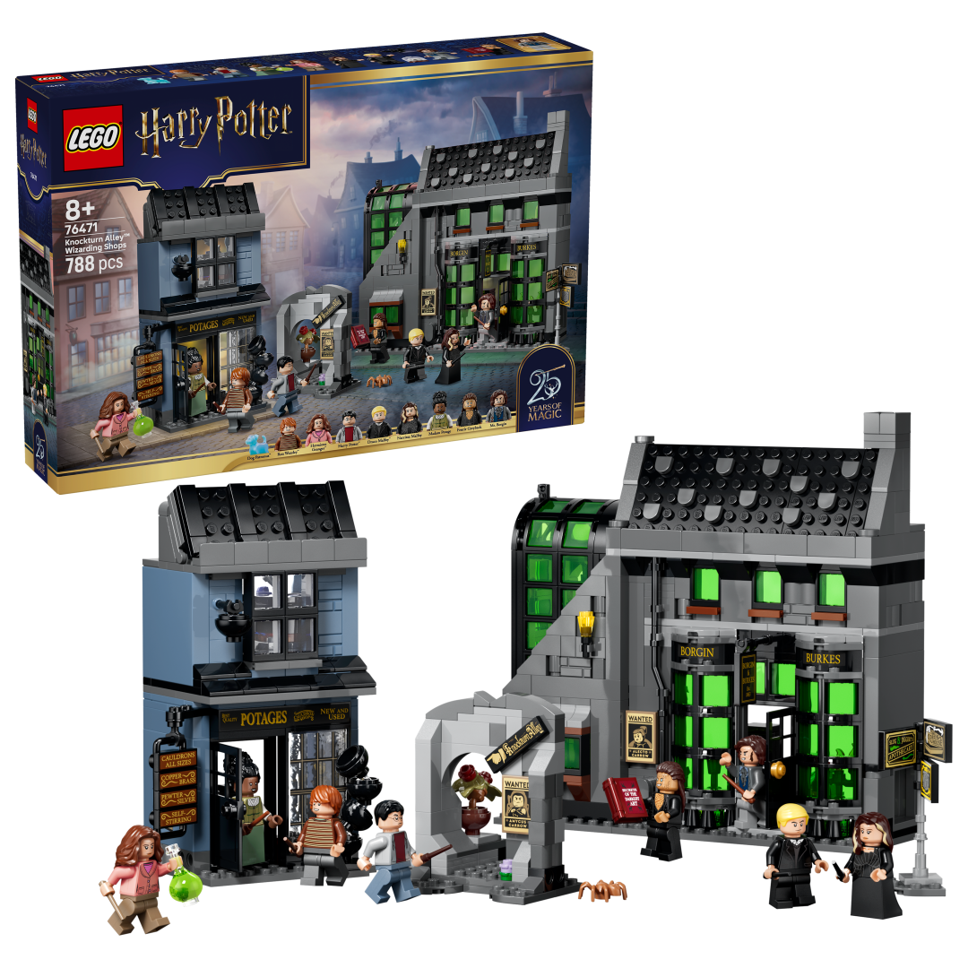 LEGO Harry Potter Knockturn Alley Wizarding Shops Set 76471
